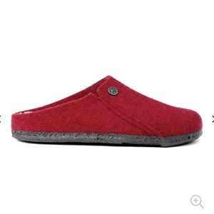 Birkenstock Zermatt Shearling Wool Felt Slippers